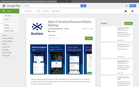 Bank of Scotland Business Mobile Banking – Apps on Google ...
