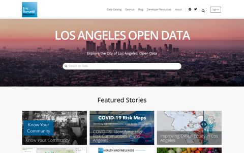 Los Angeles Open Data - City of Los Angeles