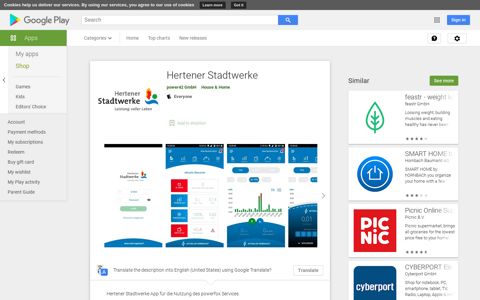 Hertener Stadtwerke - Apps on Google Play