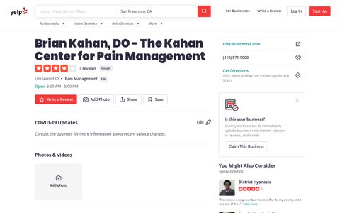 Brian Kahan, DO - The Kahan Center for Pain Management ...