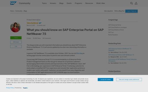 What you should know on SAP Enterprise Portal on SAP ...