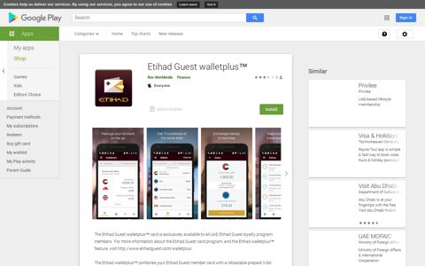 Etihad Guest walletplus™ - Apps on Google Play