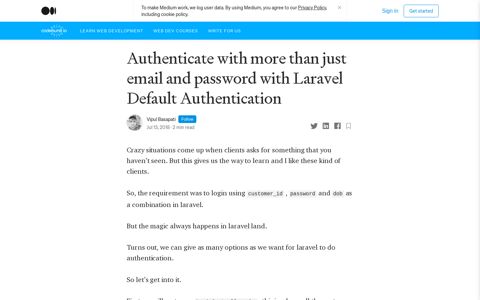 Authenticate with more than just email and password with ...