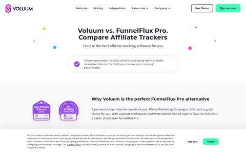 Voluum vs. FunnelFlux Pro - Choose the Best Ad Tracker