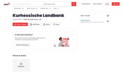 Kurhessische Landbank - Banks & Credit Unions ... - Yelp