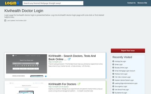 Kivihealth Doctor Login - Loginii.com