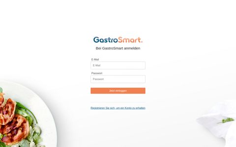 Gastro Smart Planner: Sign in