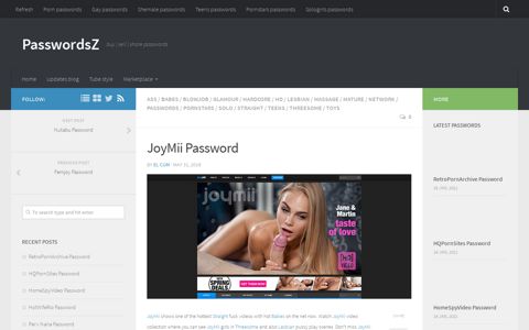JoyMii Password – PasswordsZ