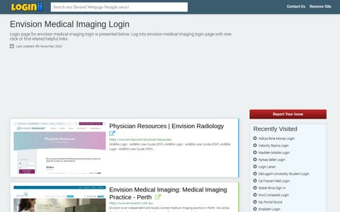 Envision Medical Imaging Login - Loginii.com