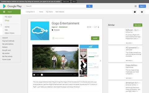 Gogo Entertainment - Apps on Google Play