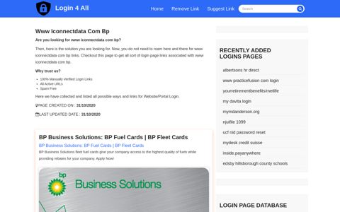 www iconnectdata com bp - Official Login Page [100% Verified]