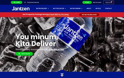 Jantzen | Water Delivery In Malaysia