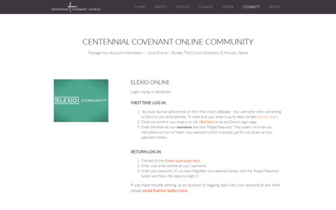 Elexio - Centennial Covenant Church