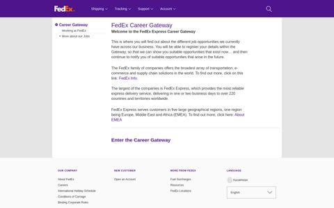 FedEx Career