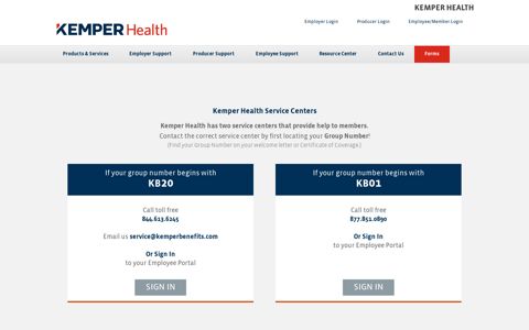 Login Navigator | Kemper Health