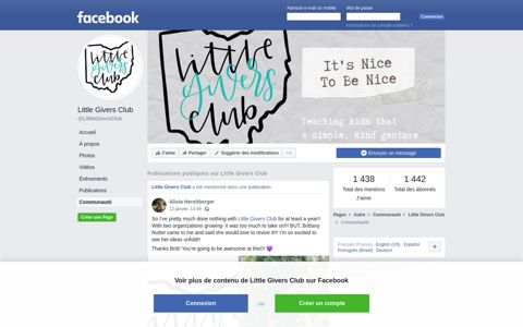 Little Givers Club - Community | Facebook