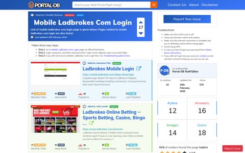 Mobile Ladbrokes Com Login - Portal-DB.live