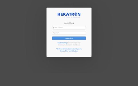 Genius Web - Hekatron