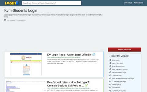 Kvm Students Login - Straight Path to Any Login Page!