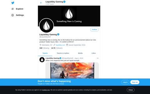 LiquidSky Gaming (@LiquidSkySoft) | Twitter
