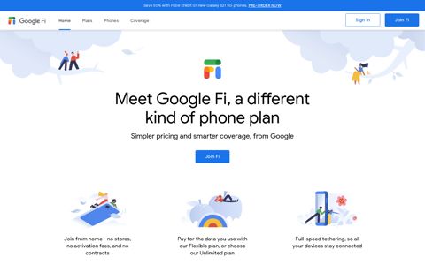 Google Fi - A Different Kind Of Phone Plan