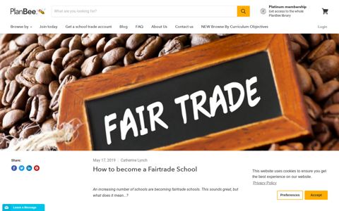 How to Become a Fairtrade School | PlanBee Blog