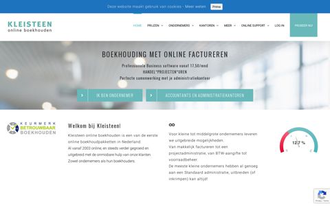 Online Boekhouden en factureren met Kleisteen | probeer 30 ...