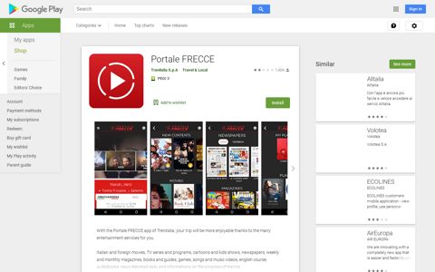 Portale FRECCE – Apps on Google Play
