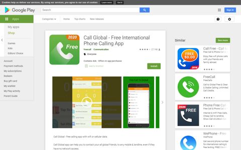Call Global - Free International Phone Calling App - Apps on ...