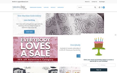 Embroidery Online | Machine Embroidery Designs by OESD