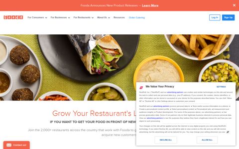 Grow Your Restaurant Lunch Business | Fooda