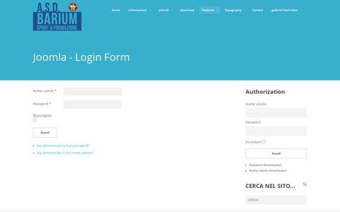 Joomla - Login Form