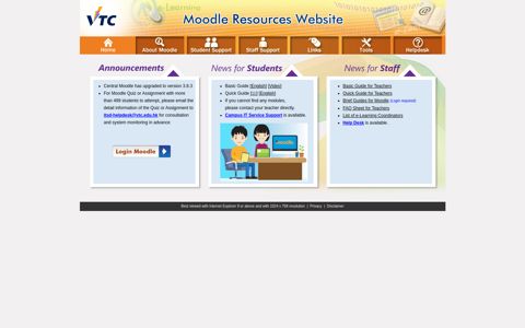 Moodle Resources Website