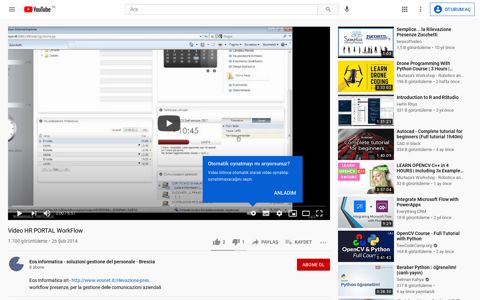 Video HR PORTAL WorkFlow - YouTube