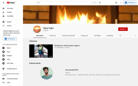 fajny login - YouTube