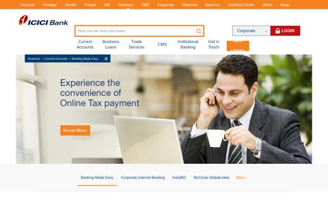 Easy Banking - Current Accounts - Business ... - ICICI Bank