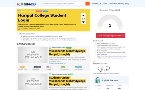Haripal College Student Login - login login login login 0 Views