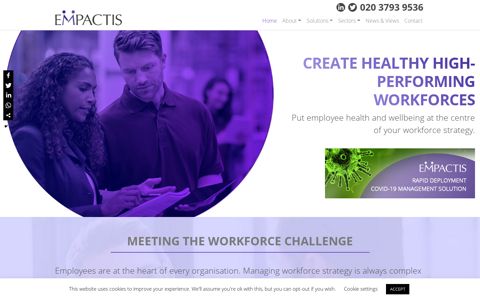 Empactis - the employee health management platform