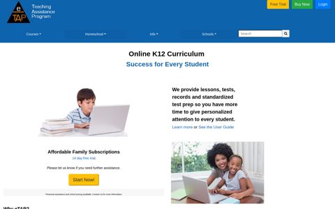 eTAP Online Education