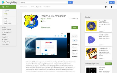 Frog VLE SK Ampangan - Apps on Google Play