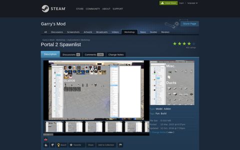 Steam Workshop::Portal 2 Spawnlist