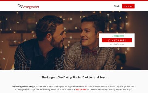 Gay Sugar Daddy Dating | GayArrangement.com
