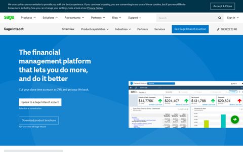 Sage Intacct Financial Management Software - Cut Your ...