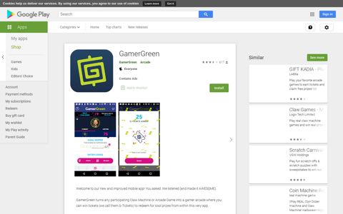 GamerGreen - Apps on Google Play