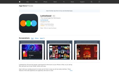 ‎Letterboxd on the App Store