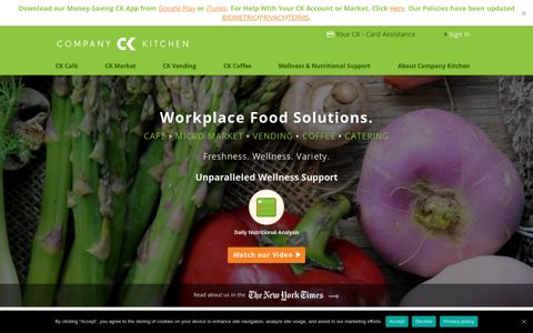 Company Kitchen | A Complete Workplace Food Service ...