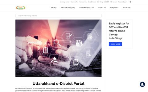 Uttarakhand e-District Portal - Service & Registration ...