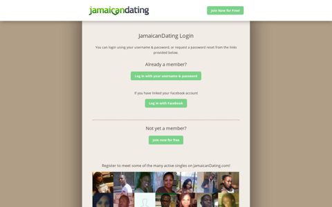 Sign in to JamaicanDating.com - JamaicanDating login