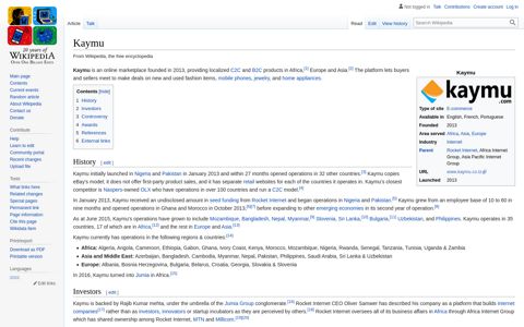 Kaymu - Wikipedia