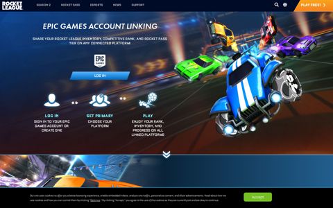 Epic Games Account Linking | Rocket League® - Official Site